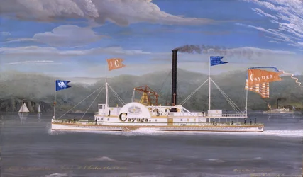 Parník Cayuga, 1849